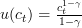 u(c_t) = \frac{c_t^{1-\gamma}}{1-\gamma}